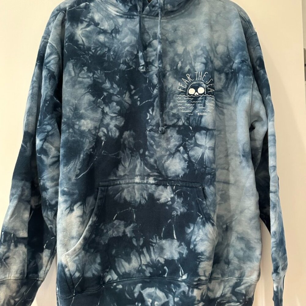 Roark tie dye sweatshirt fear the sea size L
